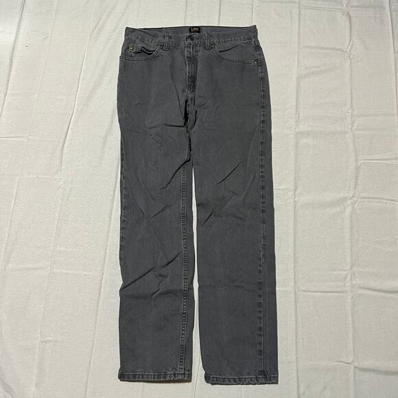 Vintage 2000s Lee Brand Grey Jeans 33x32 - Picture 1 of 4